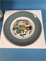Avon Christmas Plate 1980