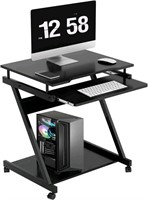 SogesHome 23.6inches Laptop Desk with Keyboard Tra