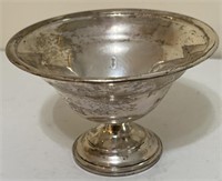 Sterling Compote, 3 1/2" tall