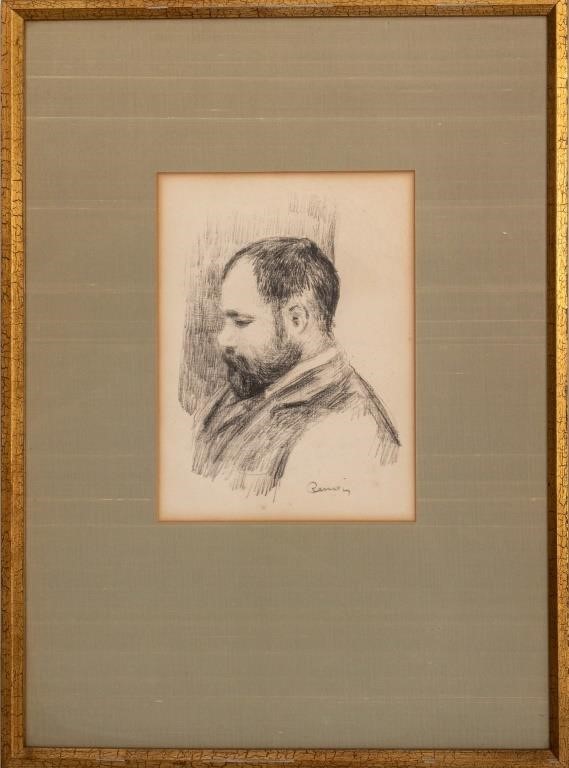 Renoir "Ambroise Vollard" Lithograph