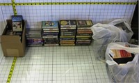 Large Lot of Cassette Tapes