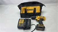 DeWalt drill charger and bag working