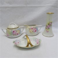 Hatpin Holder - Cream & Sugar Set - Ceramic