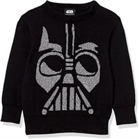 Star Darth Vader Wars Boys' Crew Pullover, L