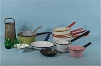 Assorted Pots and Other Kitchen Items