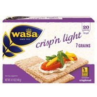 Wasa Crisp'n Light 7 Grain Cracker Bread 10 Pack