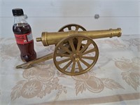 Brass cannon