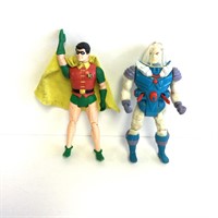Vintage Robin & Mr Freeze Action Figures