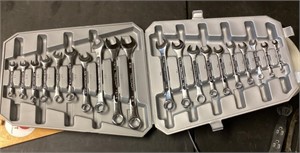 Combo open end/box end wrenches