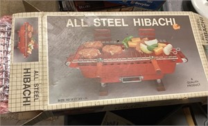 NEW all steel hibachi grill