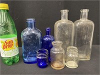 Lot of Vintage Medicine Bottles