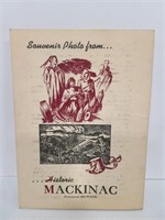 Souvenir photo from historic Mackinac