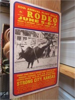 50th Annual Strong City Rodeo Poster