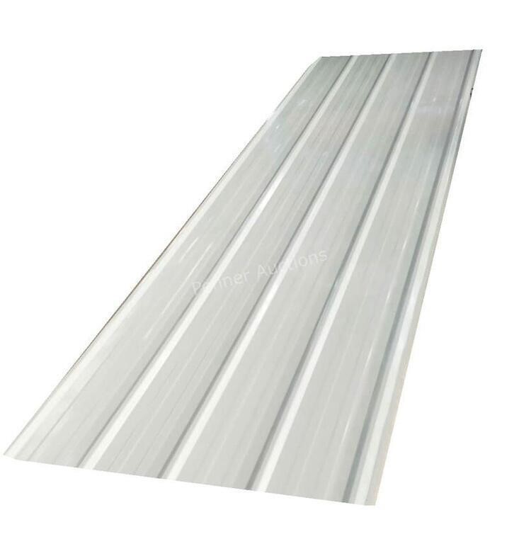 18' 29GA White Grey Metal Roofing/ Siding