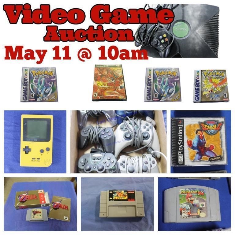 Video Game Auction - May 11, 2024