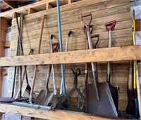 Log Grabber, splitting ax  Garden tools etc
