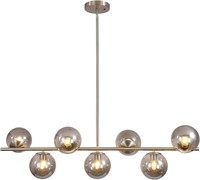 7-Light Silver Chandelier