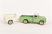 TONKA PICK-UP TRUCK WITH TRAILER / NO BOX