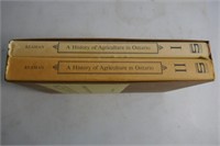 2 Volume Set History Agriculture In Ontario