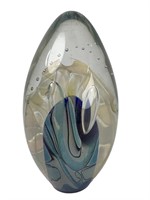 Vintage Robert Eikholt Art Glass Paperweight
