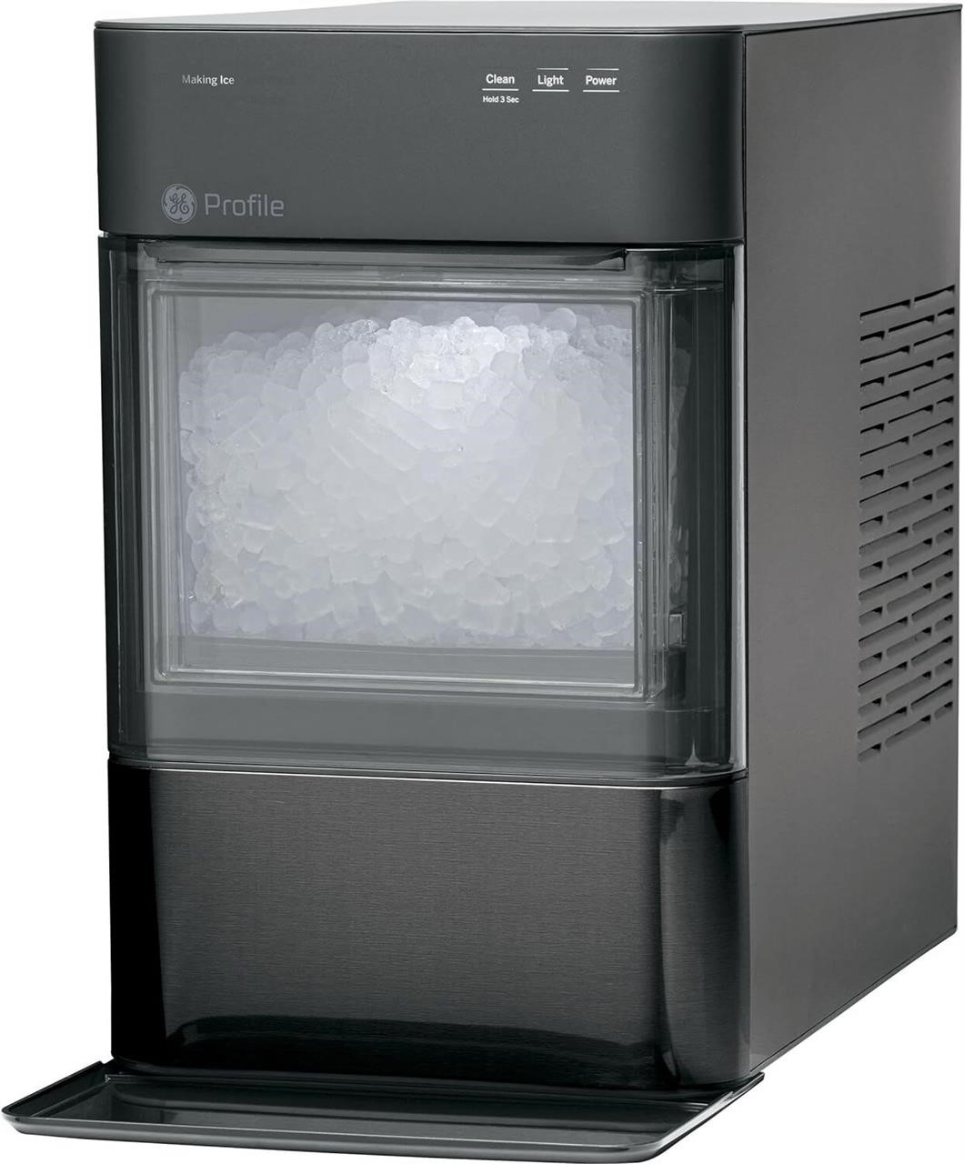 GE Opal 2.0 Nugget Ice Maker  WiFi  Black SS