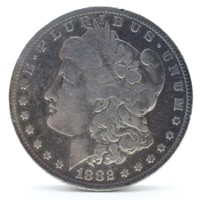 1882-S Morgan Silver Dollar - VG