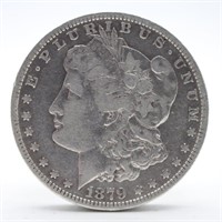 1879-O Morgan Silver Dollar - F