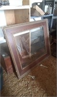 32X28 ANTIQUE PICTURE FRAME WITH GLASS