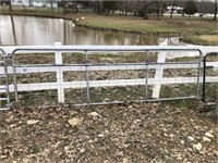14 FT GALVANIZED WIRE GATE (Preview/Pick Up: 595