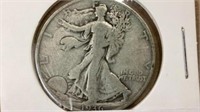1936 standing liberty half dollar silver coin