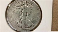 1944 standing liberty half dollar silver coin