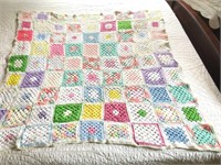 45in x 45in Crochet Afghan/Throw