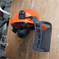 Chain Saw Helmet/Mask w/ Muffs