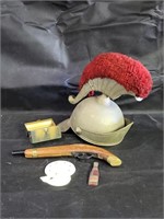 Replica Roman Helmet, Toy Flintlock & More