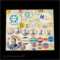 1986 H. Humphrey Presidential Campaign Items (35)