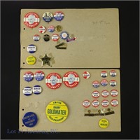 1964 Goldwater Campaign Buttons/Items (40+)