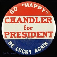1956 "Happy" Chandler Presidential Campaign Button