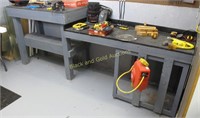 9 Foot Two Level Homemade Workbench