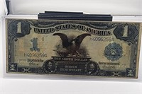 1899 Black Eagle $1 Dollar Silver Certificate