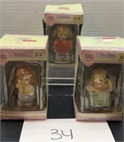 (3) Precious Moments Resin Figurines