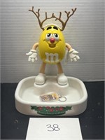 M&M's Talking Animated Christmas Candy Dish