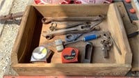 WRENCHES, TAPE MEASURES, ETC