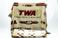 Lightweight Quilt & TWA  Airlines Throw Blanket