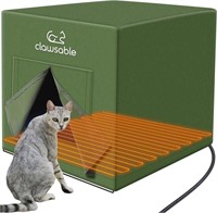 stohot Large Heated Cat House for Outdoors