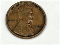 1909 VDB Penny Coin