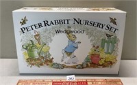 DESIRABLE WEDGWOOD PETER RABBIT NURSERY SET