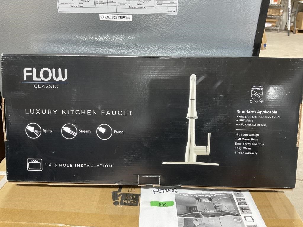 Brand New Flow Classic Luxury Kitchen Faucet with