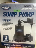 Brand New Superior Pump Submersible Thermoplastic