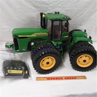 John Deere 9620 remote control tractor