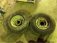 2-16" truck tires & rims